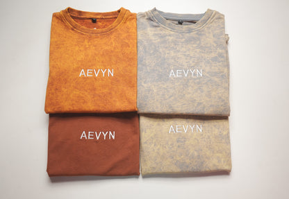 AEVYN Oversized T-Shirt - Ember