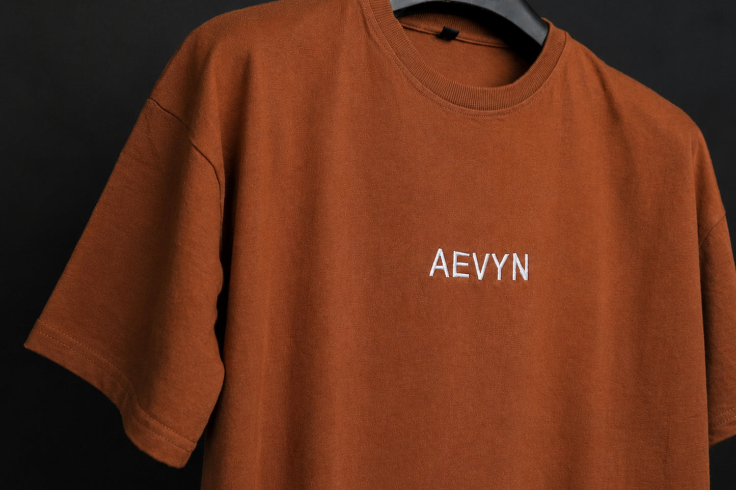 AEVYN Oversized T-Shirt - Cocoa