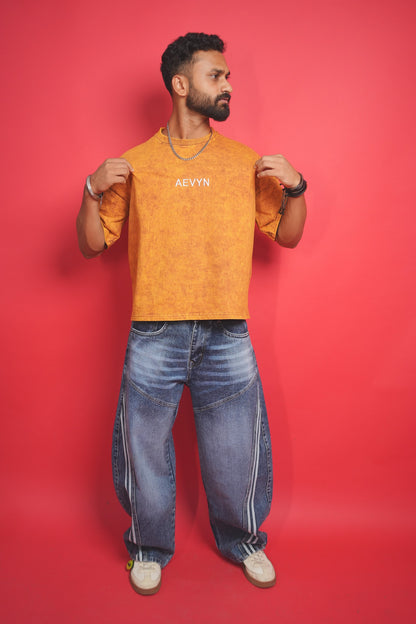 AEVYN Oversized T-Shirt - Ember