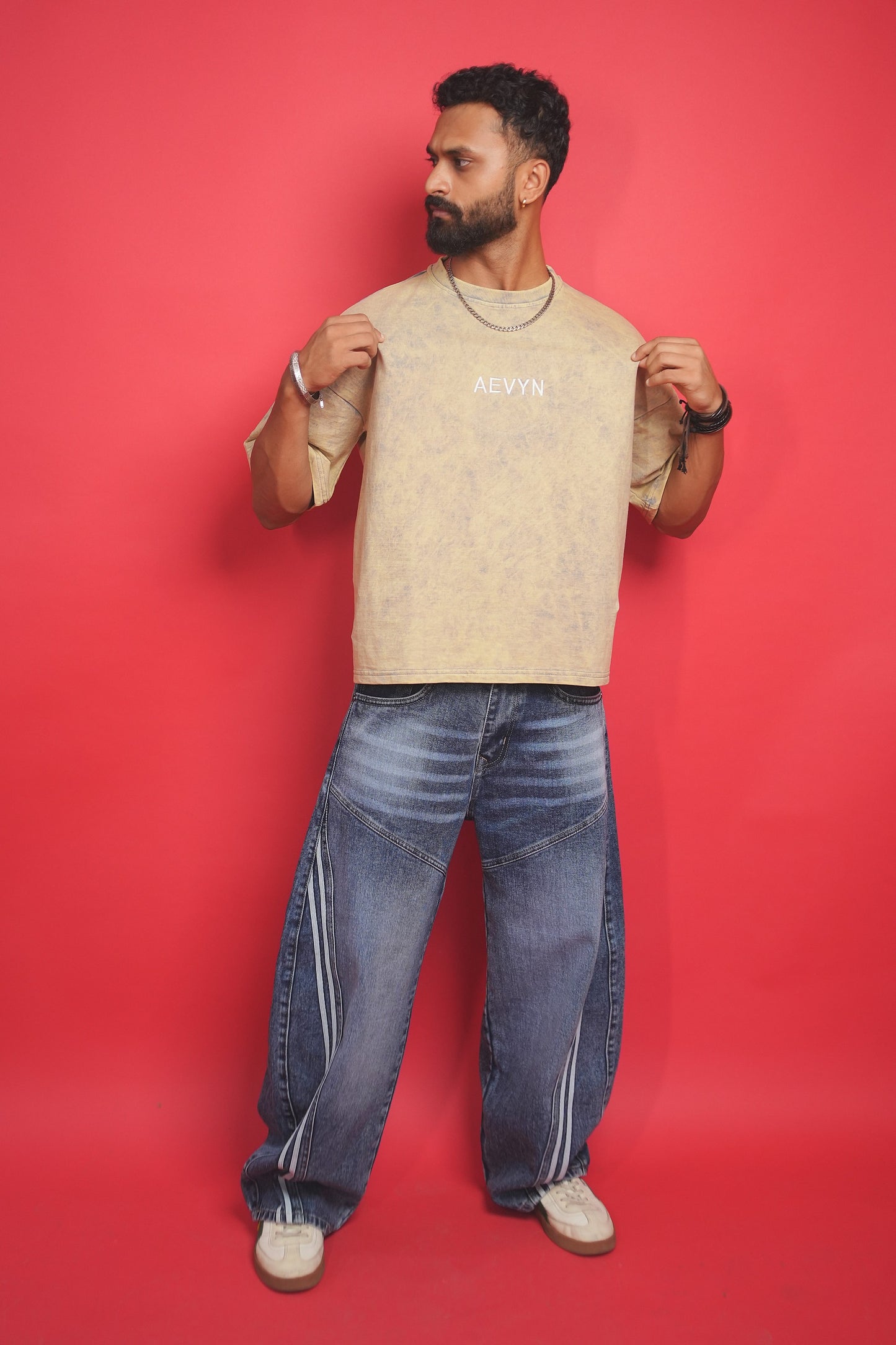 AEVYN Oversized T-Shirt - Slate